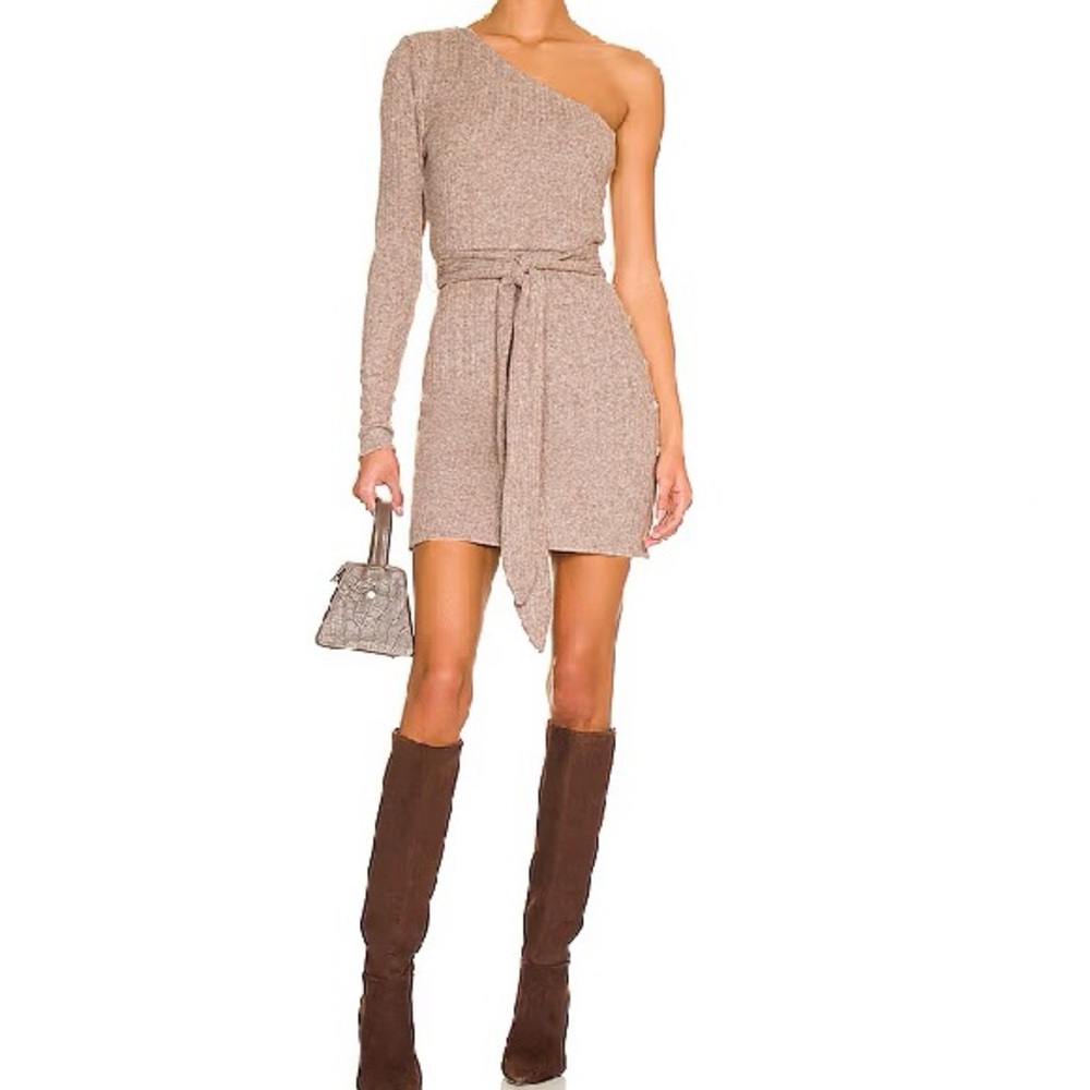 Lovers + Friends Sierra Chestnut Brown Mini Dress